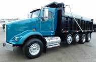 2008 Kenworth T800 Quad Axle Dump Truck