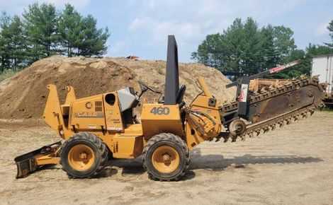 2001 Case 460 Trencher